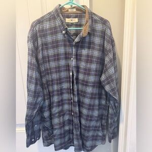Men’s onward reserve button down flannel size xl